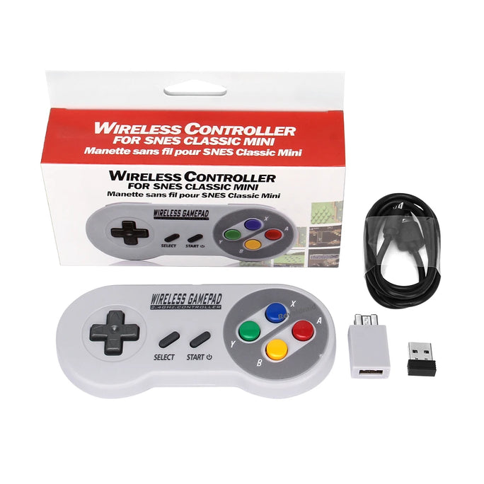 SF900 Retro Game Console – 5000 Built-in Games, HDMI Output, Wireless Controllers, SNES Style