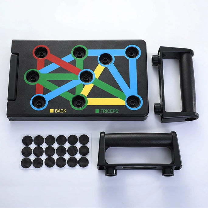 Portable Push-Up Board Set – Foldable Full-Body Trainer