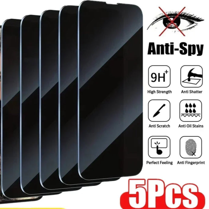 Privacy Screen Protector 5-Pack – iPhone 11 to 15 Series