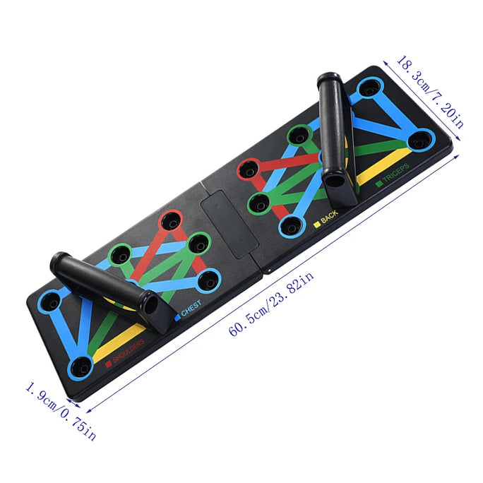 Portable Push-Up Board Set – Foldable Full-Body Trainer