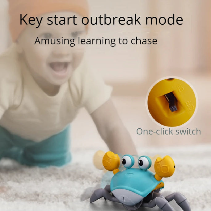 Interactive Crawling Crab Toy – Sensory & Educational Fun for Kids